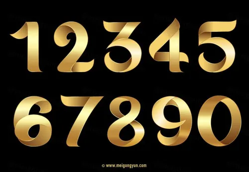 金属质感文字特效矢量素材Special effect of metal textures