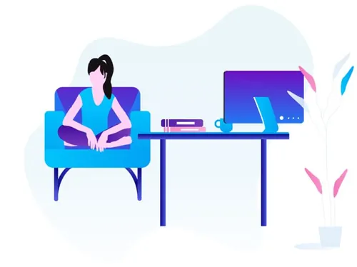 强大视觉概念营销与课程数据分析在线插图矢量设计素材Marketing  Courses 03