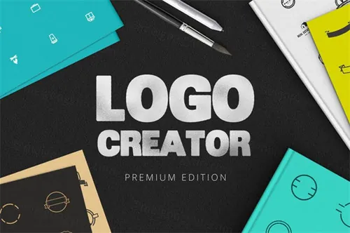 一套庞大的LOGO快速生成PSD、AI工具素材包 The Extensive Logo Creator