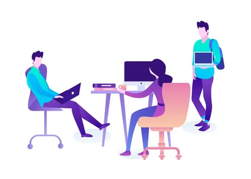 强大视觉概念营销与课程数据分析在线插图矢量设计素材Marketing  Courses 21