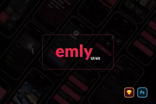 高端时尚创意电子购物App UI Kits