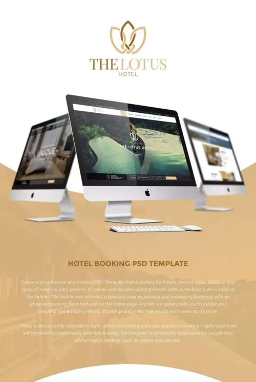 酒店WEB UI KIT界面套装下载[PSD]