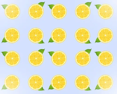 一款柠檬图案设计素材Lemon Pattern
