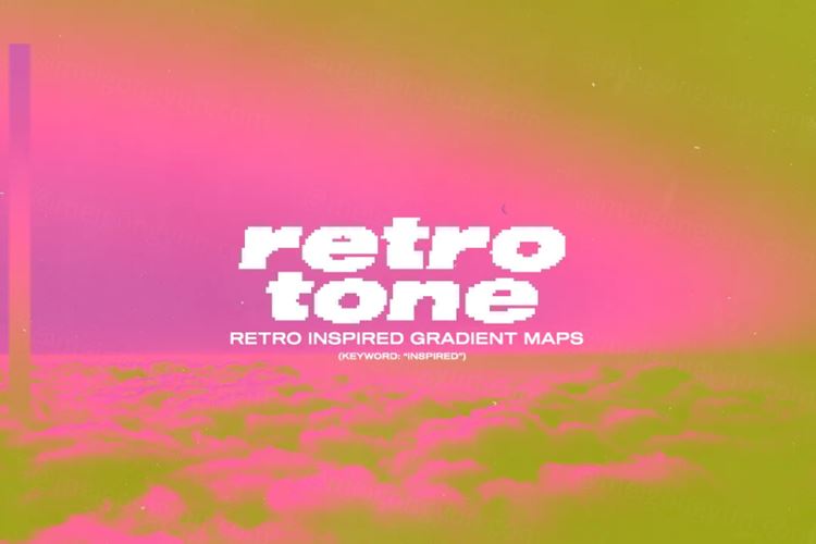 30款潮流复古设计渐变PS预设素材免费下载  AAA - R