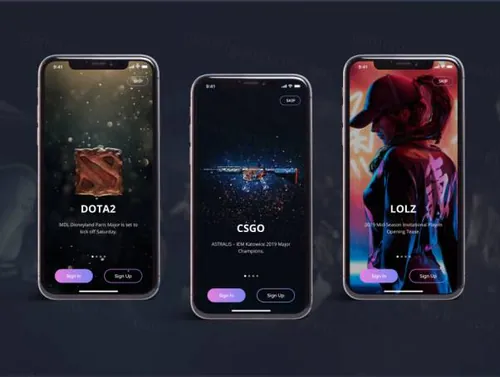 设置移动用户界面工具包Bettor - Mobile UI KIT
