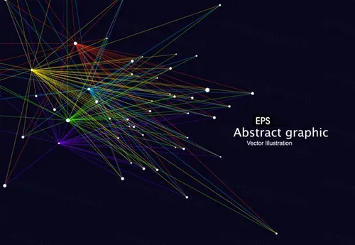 Abstract Background Vector illustraion 抽象科技背景矢量高清素材