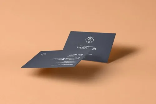 名片模型PSD模板Psd Business Card Mock-Up