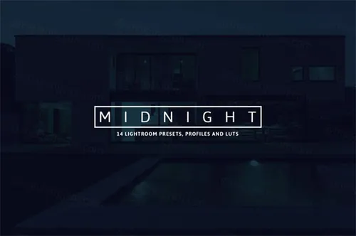午夜调色预置14 Midnight Lightroom Presets