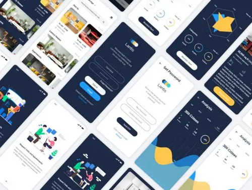 地产应用程序用户界面工具包Lantis Real Estate App