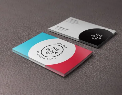 名片模板贴图PSD模板Psd Business Card Mock-Up