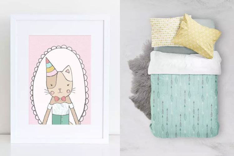 可爱卡通动物水彩插画 Love Story Collecti