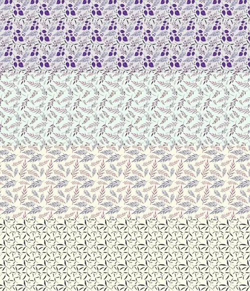 自然手绘矢量叶图案 Nature Hand Drawn Ve