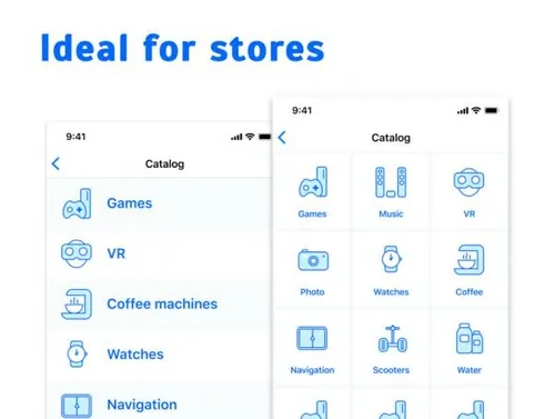 存储东西图标集Store Icons Set