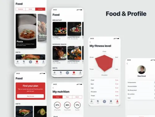 数据统计分析系统网站后台界面The Workout