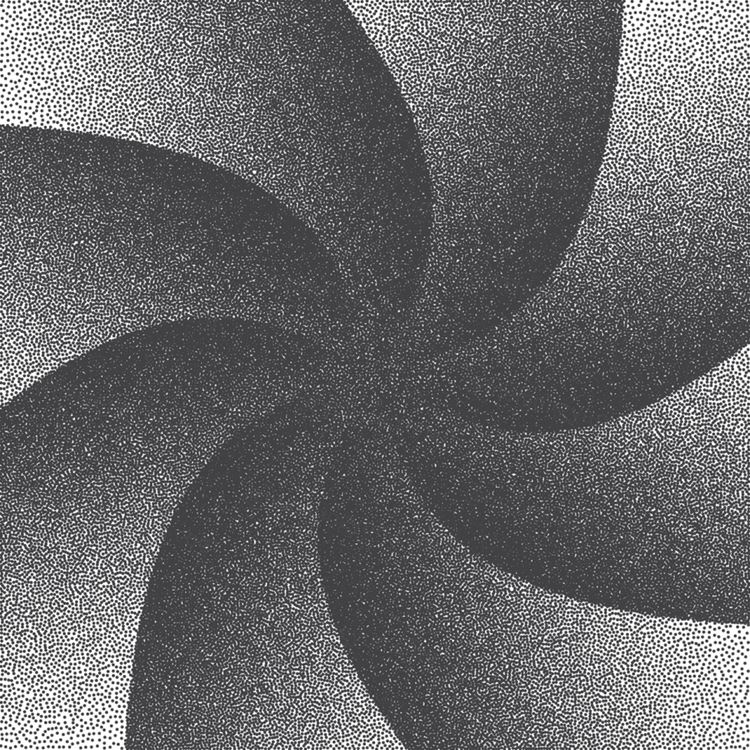 复古半色调墨水噪点几何抽象纹理矢量背景素材 Retro abstract texture background