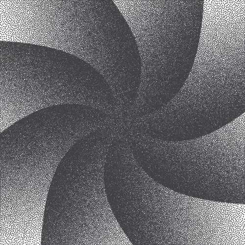 复古半色调墨水噪点几何抽象纹理矢量背景素材 Retro abstract texture background