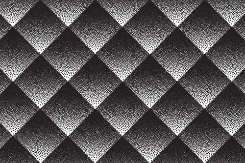复古半色调墨水噪点几何抽象纹理矢量背景素材 Retro abstract texture background