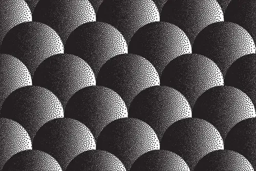 复古半色调墨水噪点几何抽象纹理矢量背景素材 Retro abstract texture background