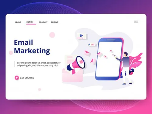 商业营销登录页Marketing Landing Page Vol 3