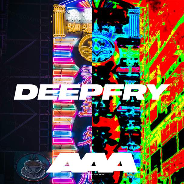 低质量图片科技能力热区特效PS动作素材 AAA - Deepfry ACTIONS