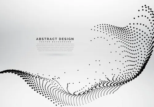科技感高清背景震撼粒子球形波纹未来连接互联网大数据EPS矢量设计素材模板6505