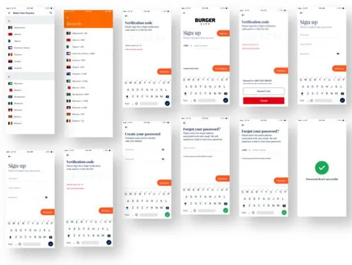 食物递送应用程序ui下载Food Delivery App UI Do
