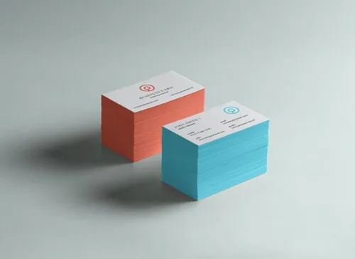 一堆名片设计贴图展示模版 Psd Business Card Brand Mockup