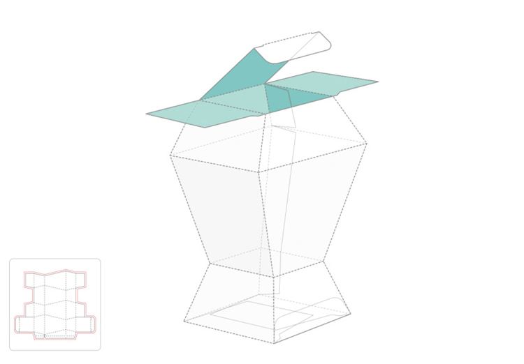 移动框模切图/刀模图EPS源文件