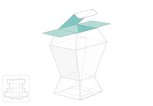 移动框模切图/刀模图EPS源文件