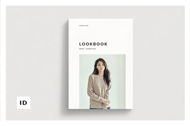 女性时尚服装摄影图册设计 Lookbook 3733937