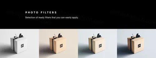 礼品包装盒设计效果图样机 Gift Box Mockup