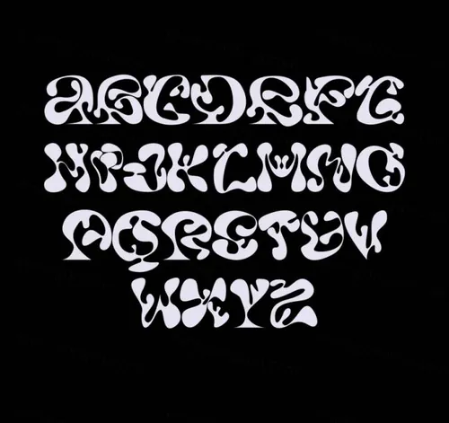 未来派生物异形圆润的英文装饰字体 Rembagram - Idaf 1.0