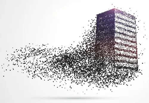 科技感高清背景震撼粒子球形波纹未来连接互联网大数据EPS矢量设计素材模板6839