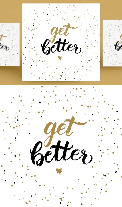 金色纸屑手写字母贺卡背景矢量矢量设计素材Perfect wishes cards