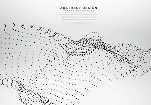 科技感高清背景震撼粒子球形波纹未来连接互联网大数据EPS矢量设计素材模板081404