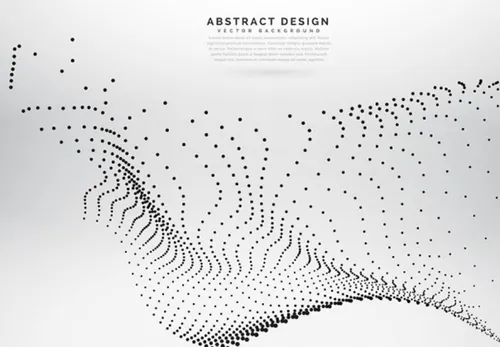 科技感高清背景震撼粒子球形波纹未来连接互联网大数据EPS矢量设计素材模板081405