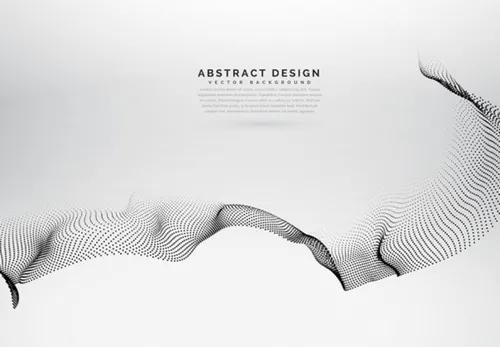 科技感高清背景震撼粒子球形波纹未来连接互联网大数据EPS矢量设计素材模板081406