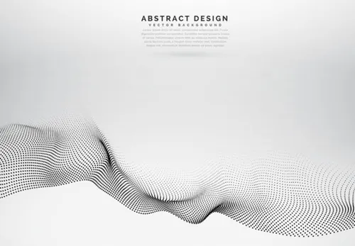 科技感高清背景震撼粒子球形波纹未来连接互联网大数据EPS矢量设计素材模板081407