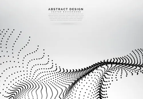 科技感高清背景震撼粒子球形波纹未来连接互联网大数据EPS矢量设计素材模板081409