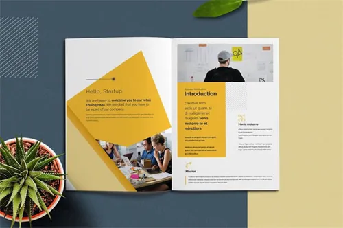 简约现代公司创意提案宣传画册设计 Creative Proposal 3438801