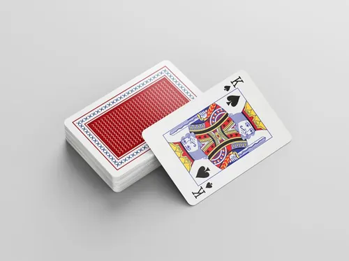扑克牌魔术牌品牌设计提案样机PSD模板 Playing cards mockup