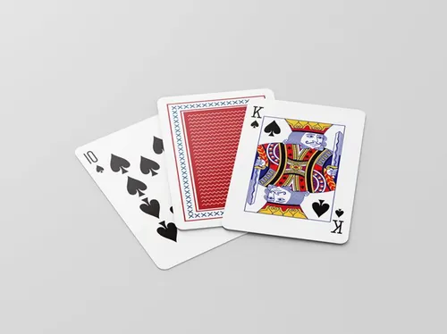 扑克牌魔术牌品牌设计提案样机PSD模板 Playing cards mockup