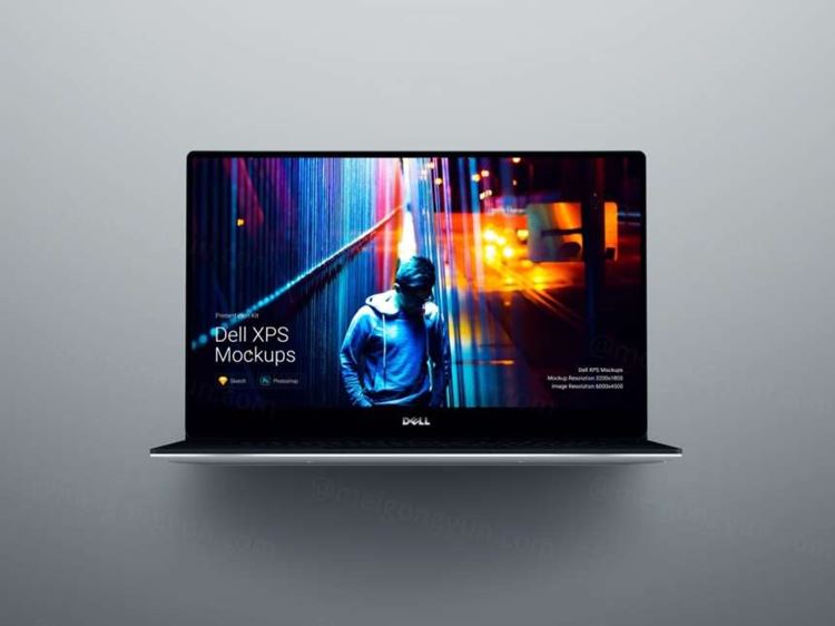 超级主流桌面移动设备样机系列：Dell XPS 超极本样机