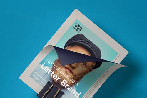 高品质的psd纸品牌样机 Psd Paper Brand Mockup Vol 8