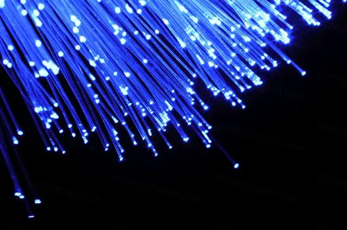 蓝色光钎超清背景图 现代数据传输 网络技术概念 全球通讯的光钎计算机数据概念