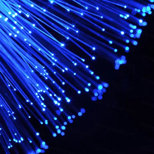 蓝色光钎超清背景图 现代数据传输 网络技术概念 全球通讯的光钎计算机数据概念