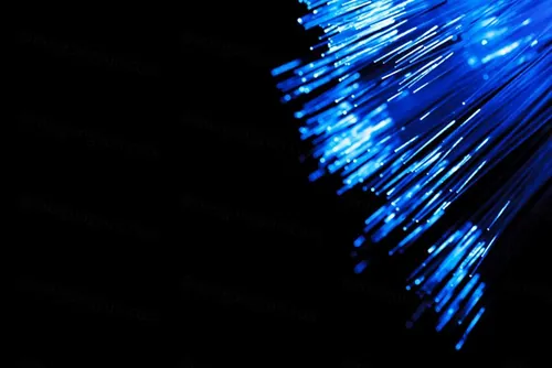 蓝色光钎超清背景图 现代数据传输 网络技术概念 全球通讯的光钎计算机数据概念