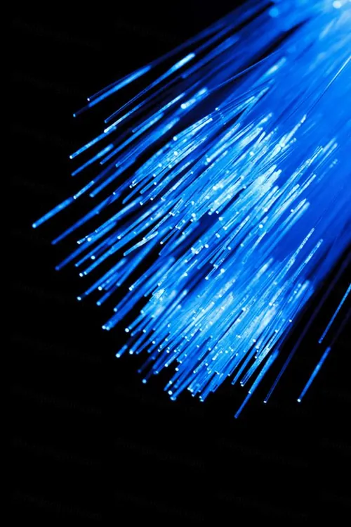 蓝色光钎超清背景图 现代数据传输 网络技术概念 全球通讯的光钎计算机数据概念