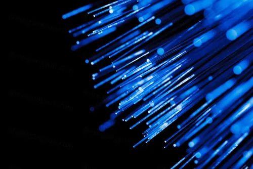 蓝色光钎超清背景图 现代数据传输 网络技术概念 全球通讯的光钎计算机数据概念