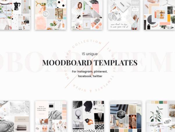 独立可爱创意时尚时装设计师博主品牌推广社交媒体广告图海报合成PSD模板Uidea